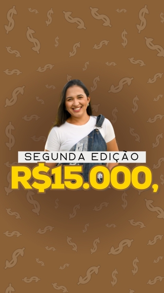 Segunda edição de 15 MiiiL NA CONTA 